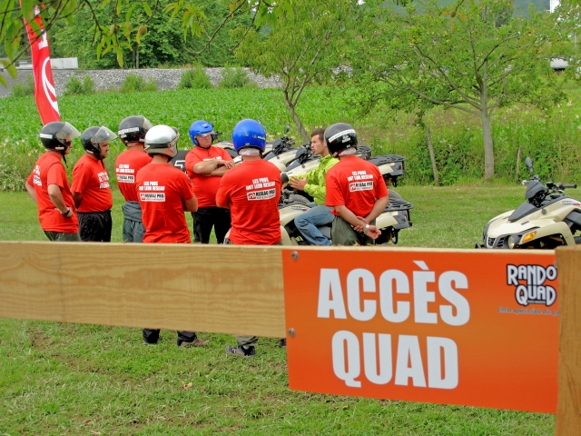  Quad en el grupo 